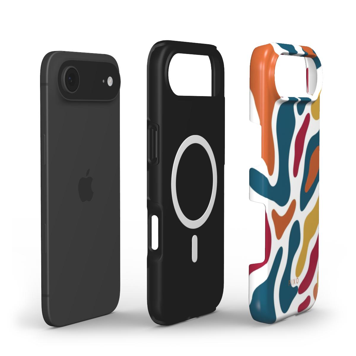 Retro Pulse_MagSafe Tough Phone Case