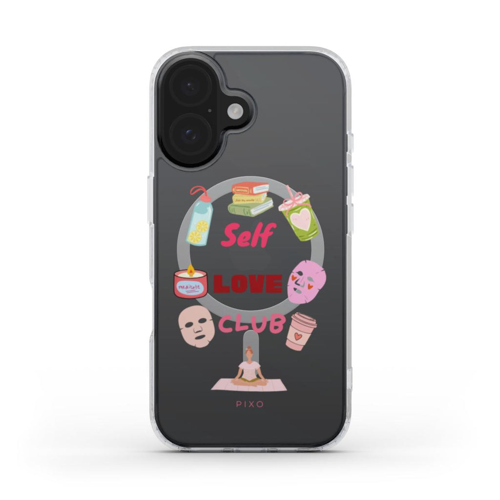 Self Love Club_MagSafe Clear Phone Case