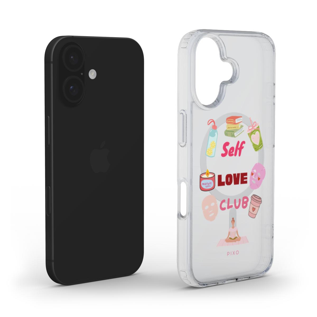 Self Love Club_MagSafe Clear Phone Case