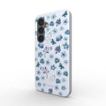 Soft luxury Wild Flowers(Blue)_Magnetic Tough Phone Case