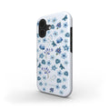 Soft luxury Wild Flowers(Blue)_MagSafe Tough Phone Case