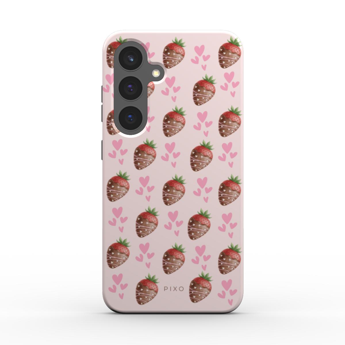 Chocolate Covered Strawberry_Magnetic Tough Phone Case