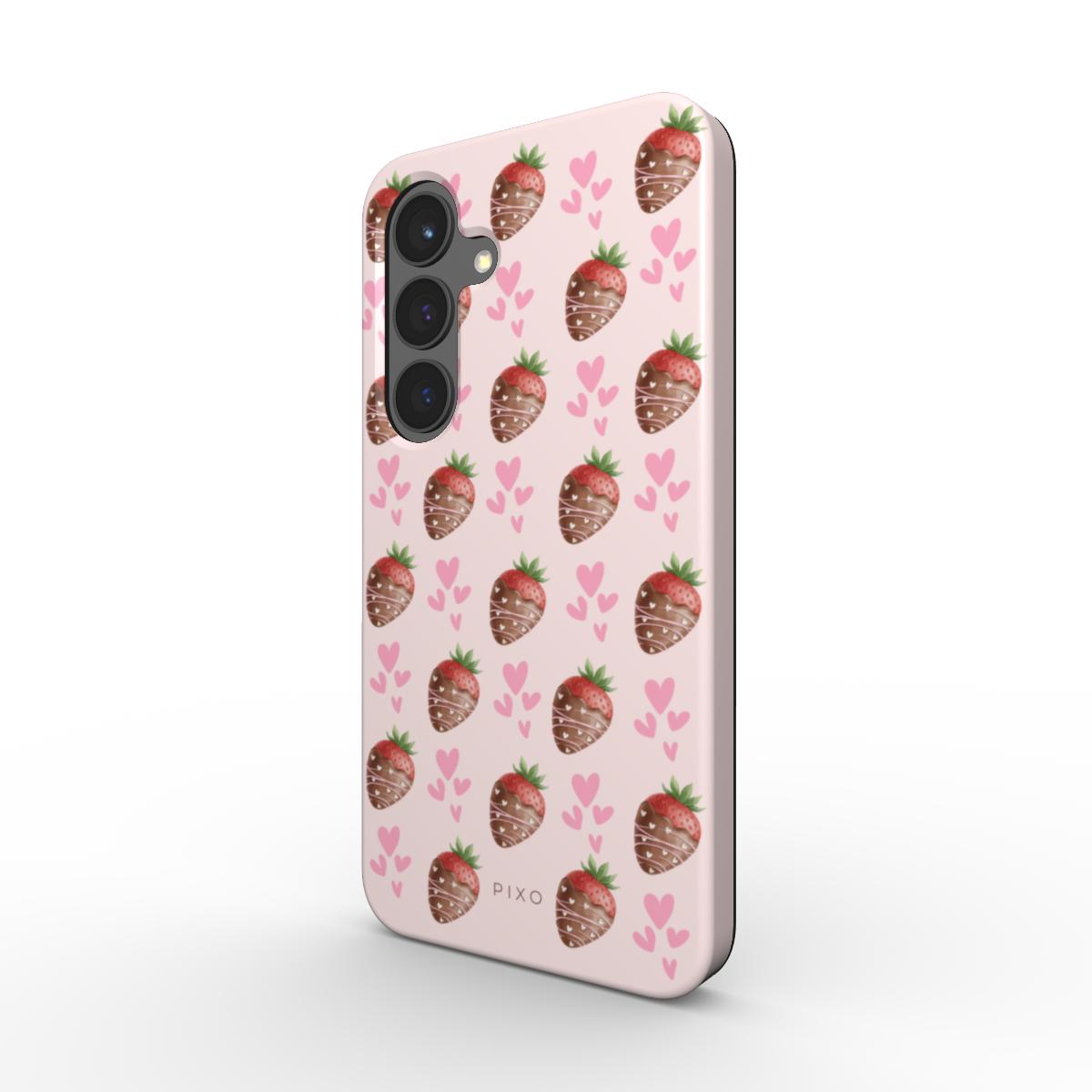 Chocolate Covered Strawberry_Magnetic Tough Phone Case
